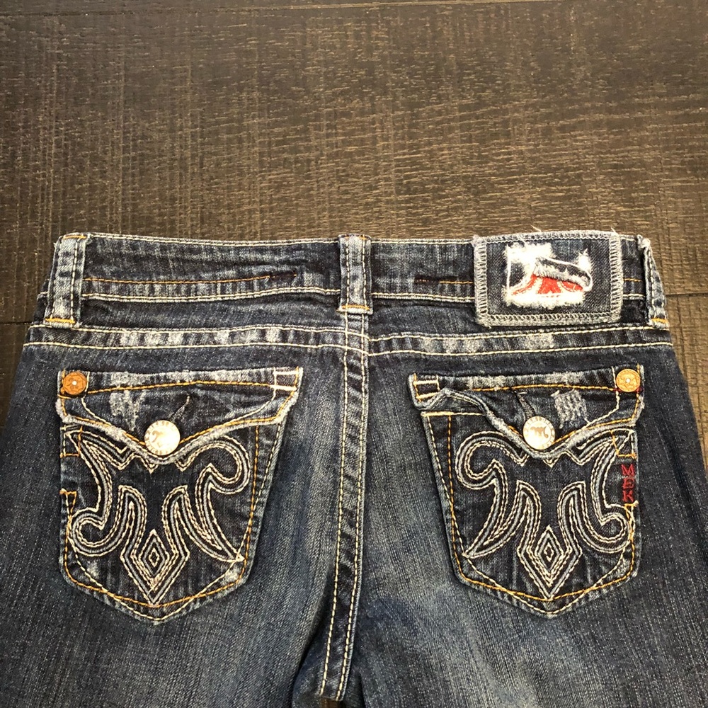 MEK buckle jeans
